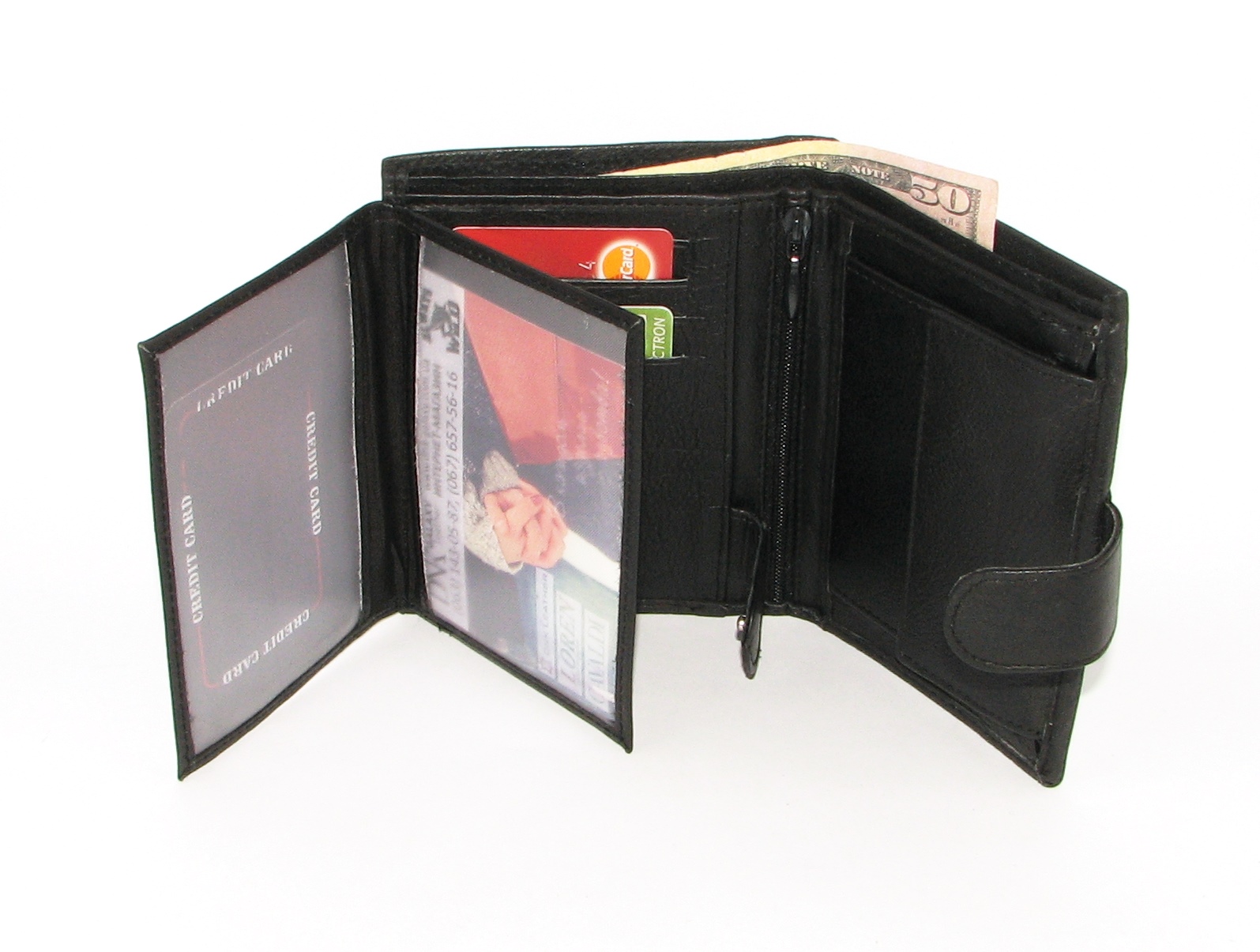 Кошелек мужской DNK N4L-CCF BLACK Кошелек мужской DNK N4L-CCF BLACK